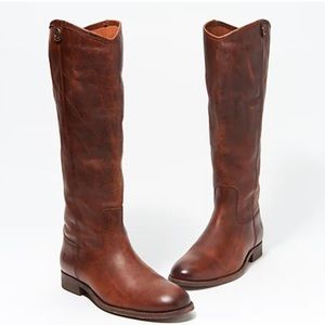 Frye Leather Tall Shaft Boots